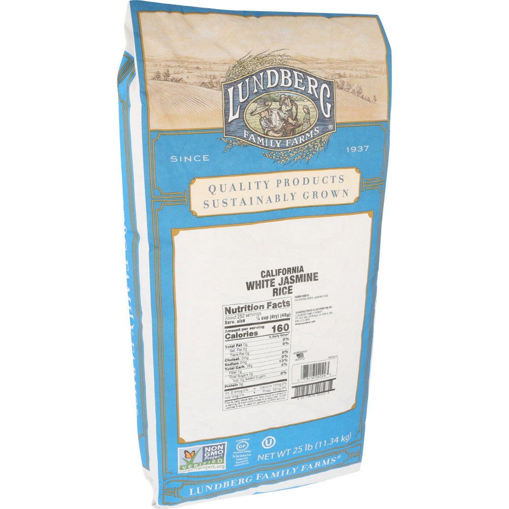 Rice, White Jasmine,1 - 25 POUND