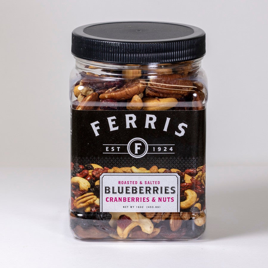 Nuts, Roasted & Salted, with Blueberries & Cranberries,12 - 16 OUNCE