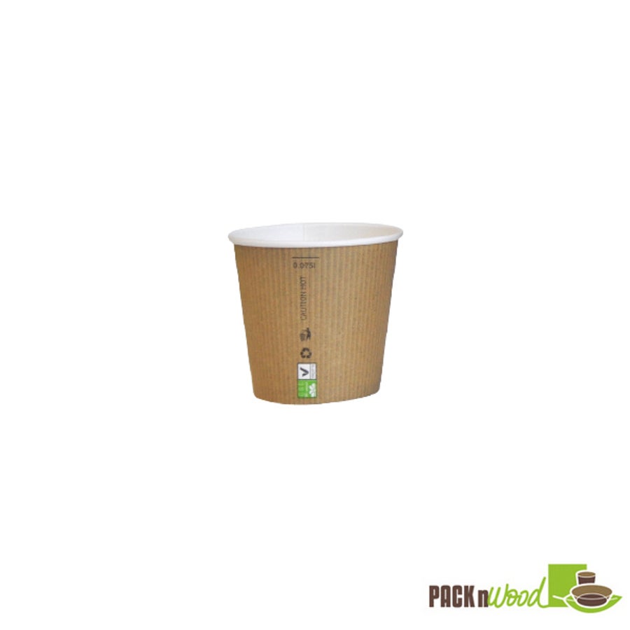Cups, Hot & Cold, 4 Ounce, Paper, Kraft, Compostable, 4 Ounce,20 - 50 COUNT