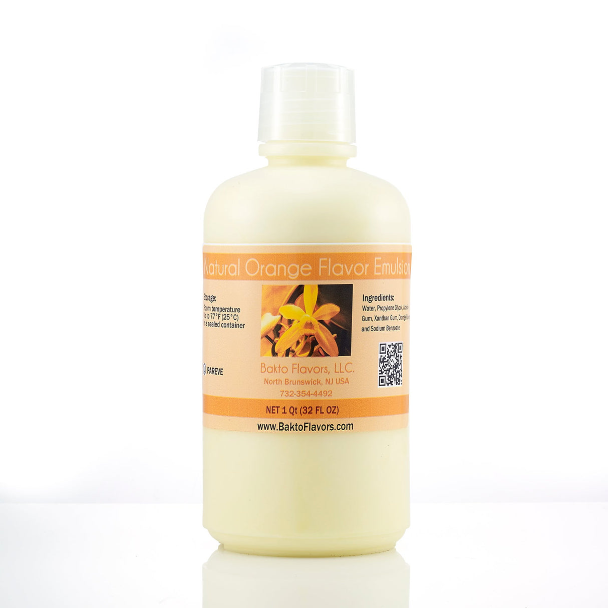 Emulsion, Orange, Natural,1 - 1 QUART