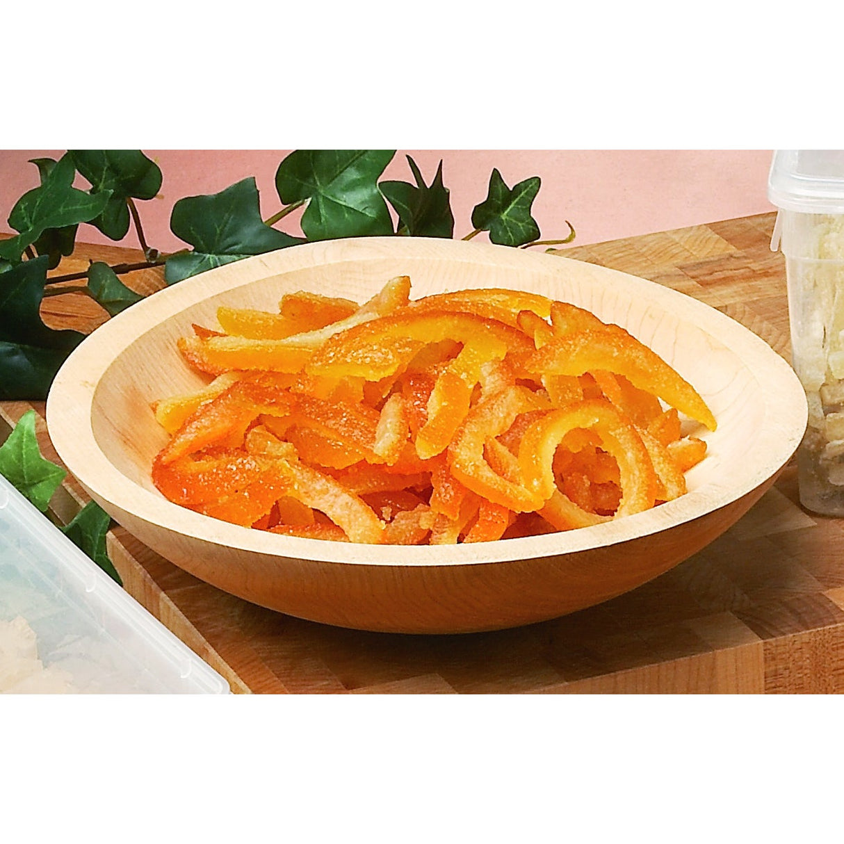 Orange Peel, Candied Dried, Strips,1 - 2.2 POUND