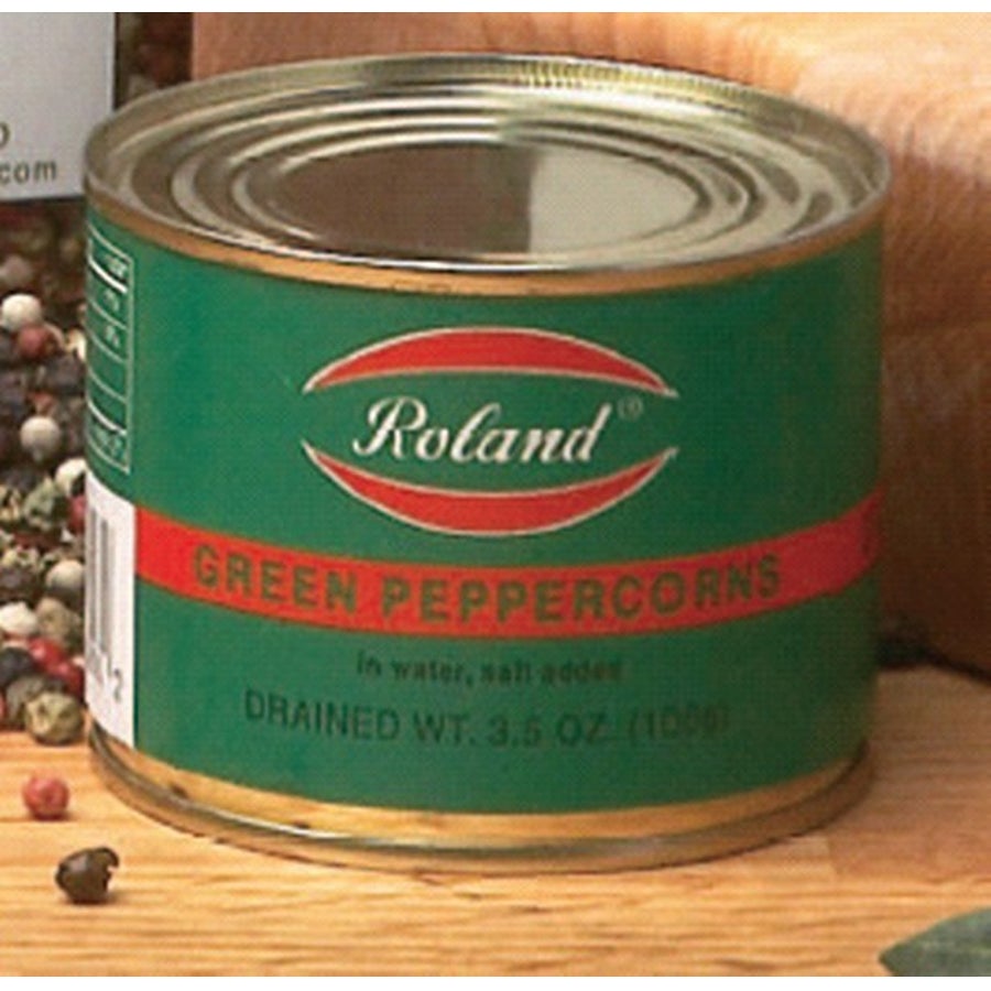 Peppercorns, Green, Whole, in Brine,6 - 3.5 OUNCE