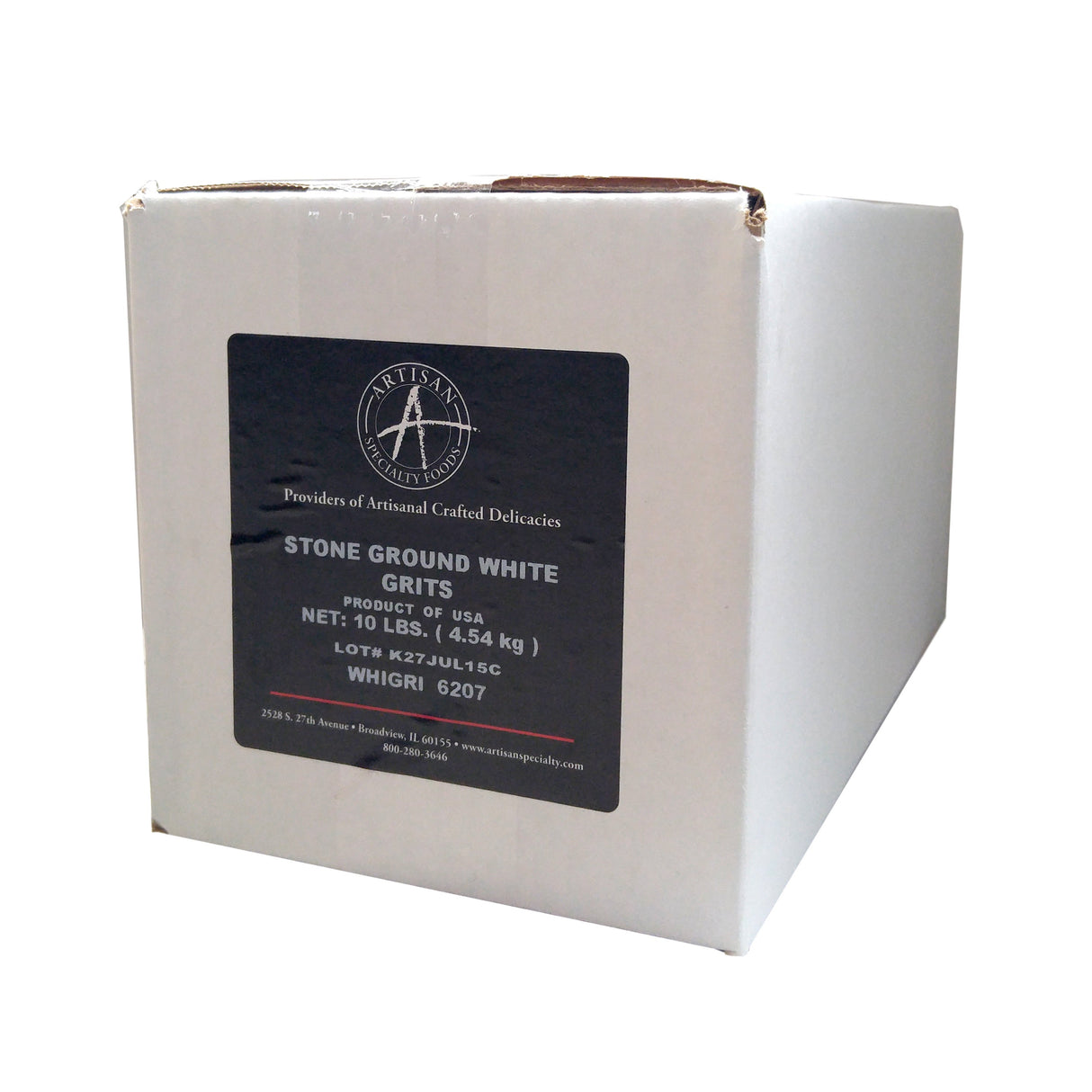 Grits, White Corn, Bulk,1 - 10 POUND