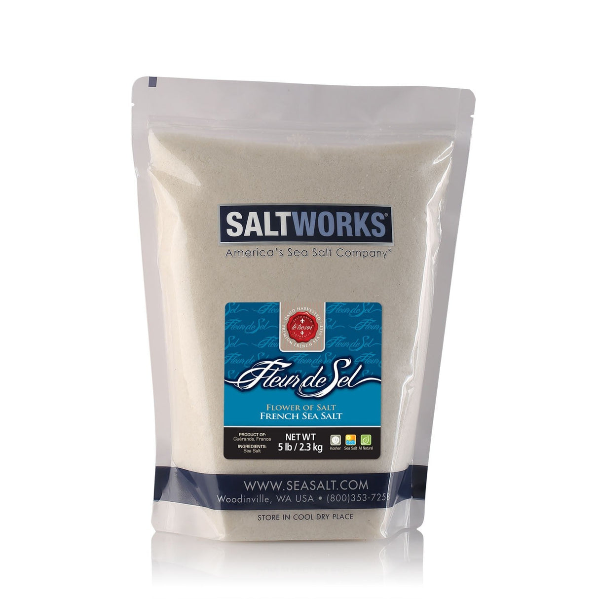 Salt, Sea, Fleur de Sel,1 - 5 POUND