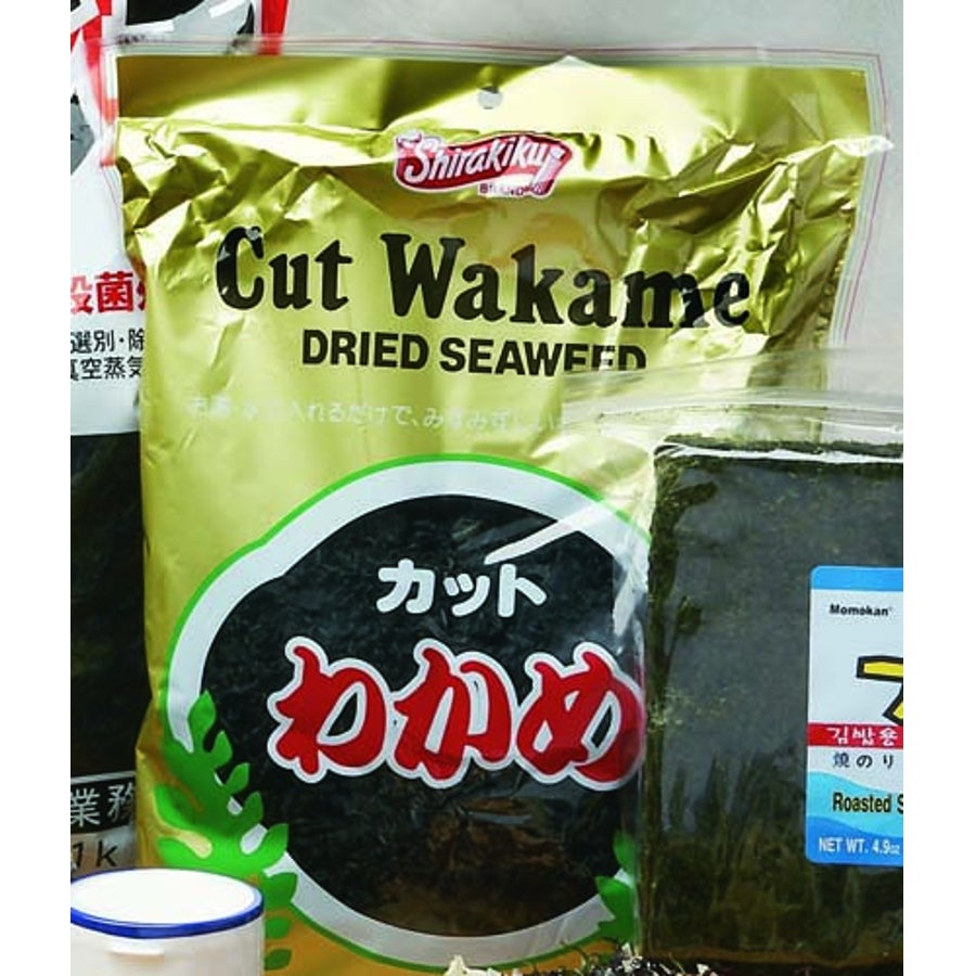 Wakame Nori, Dried Seaweed, Cut,1 - 16 OUNCE