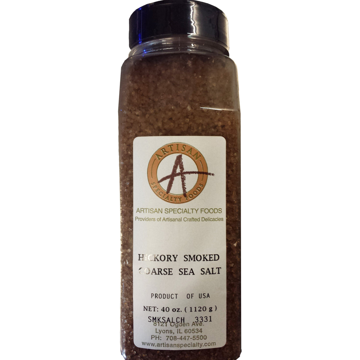 Salt, Sea, Hawaiian Crystal, Smoked,1 - 40 OUNCE