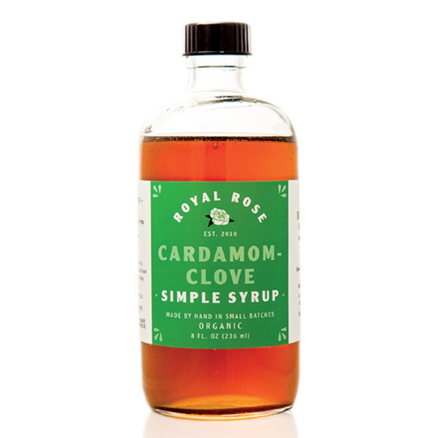 Syrup, Simple, Cardamom Clove,6 - 8 OUNCE