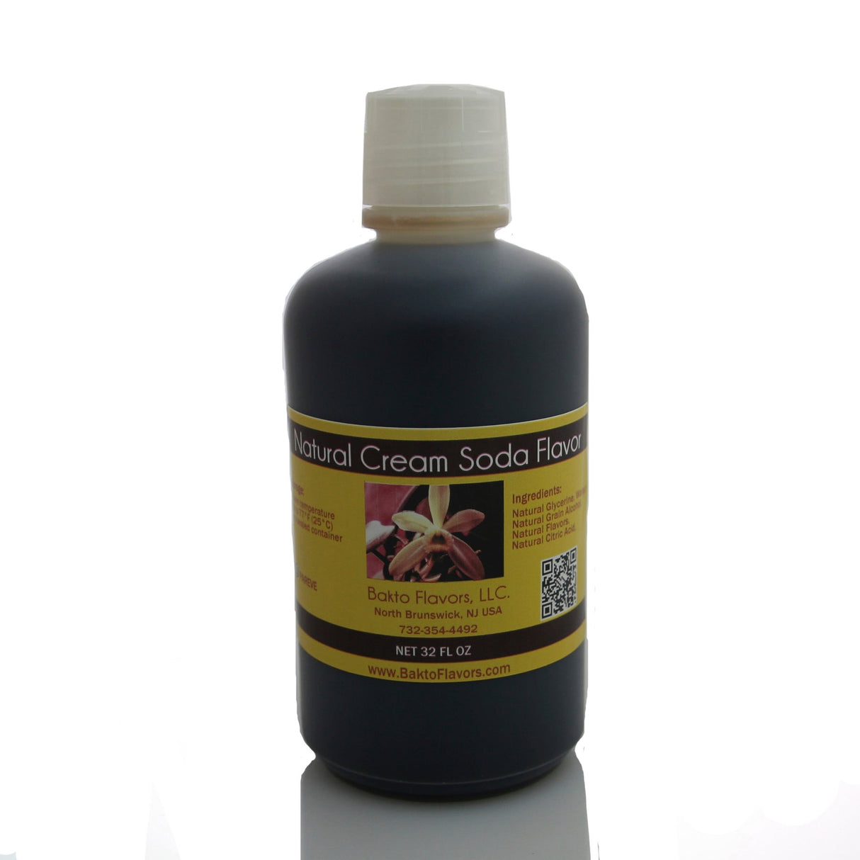 Flavoring, Cream Soda, Natural,1 - 32 OUNCE