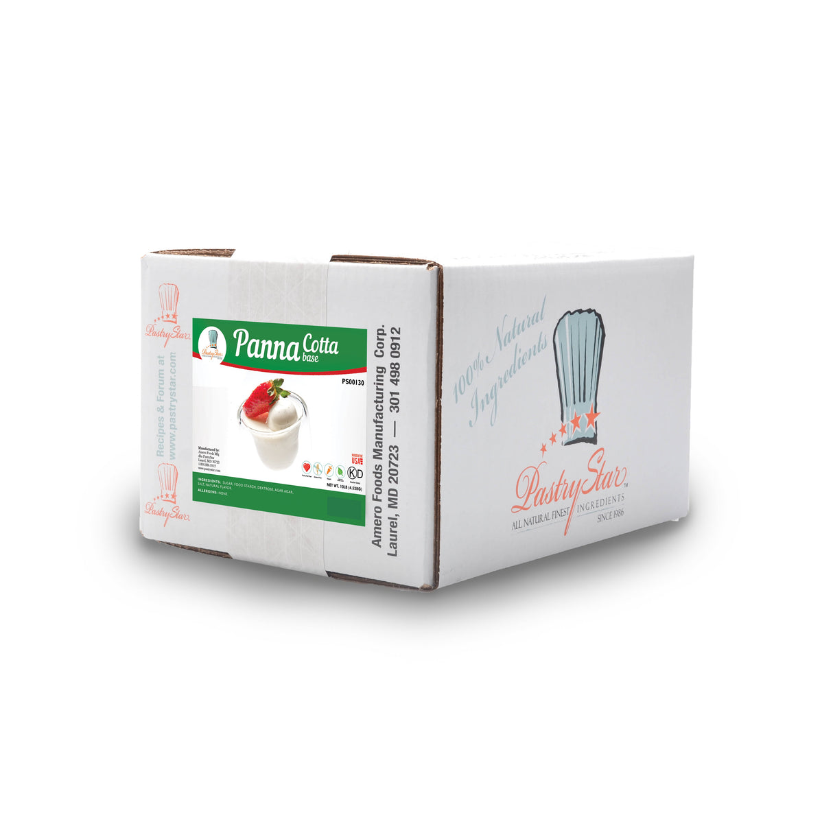 Mix, Panna Cotta Base, Instant,2 - 5 POUND