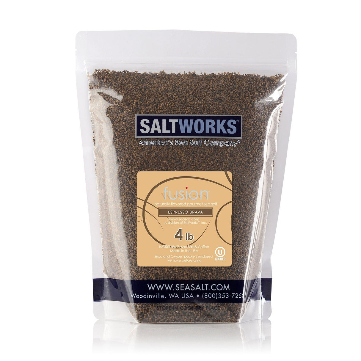 Salt, Sea, Espresso Bravo,1 - 4 POUND