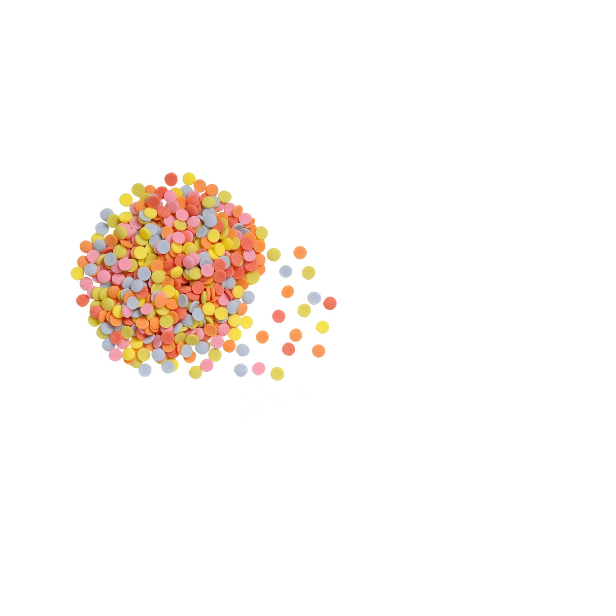 Topping, Dessert, Confetti, 4 Millimeter, Assorted Colors,1 - 2.2 POUND
