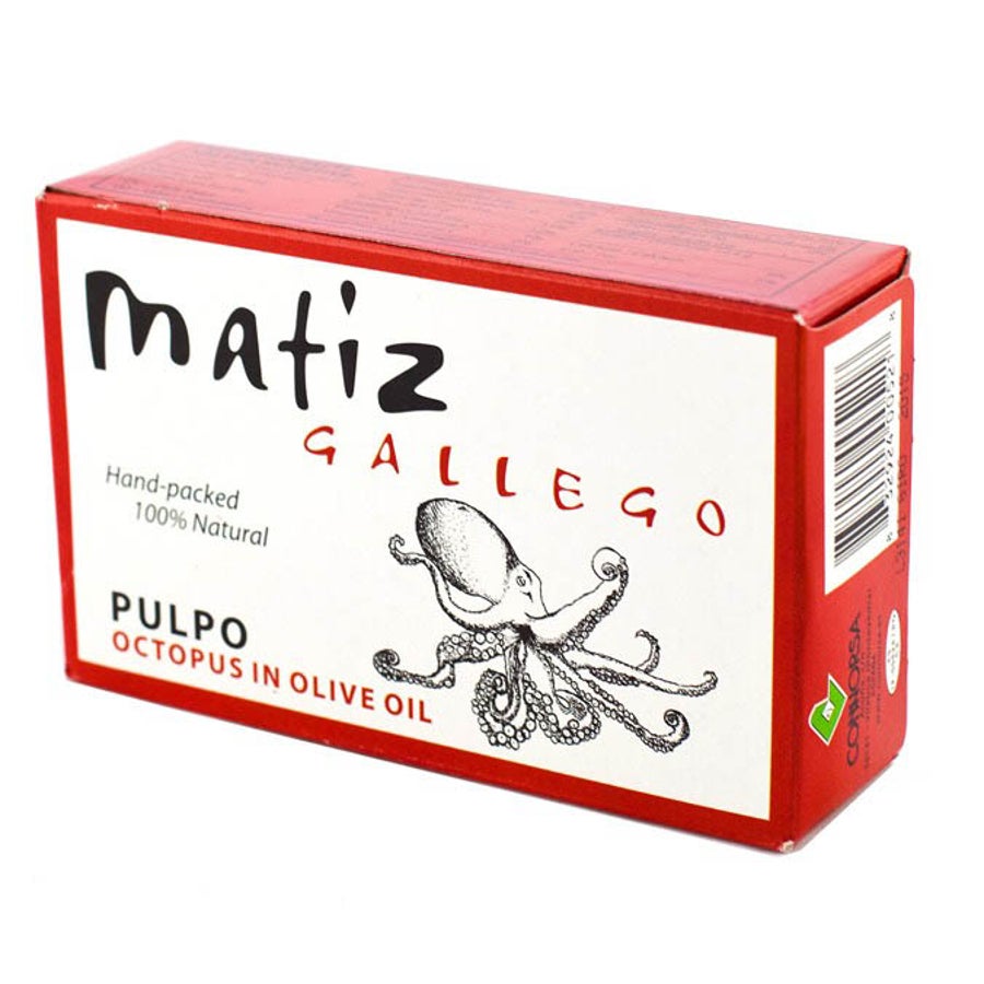 Octopus, Whole, in Olive Oil,12 - 4.2 OUNCE