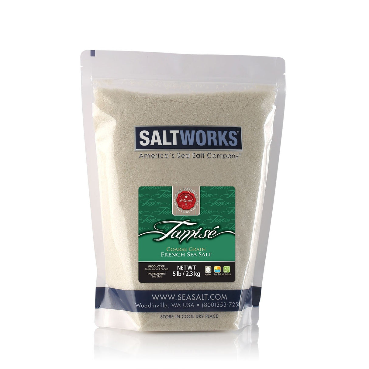 Salt, Sea, Sel Gris, Coarse,1 - 5 POUND