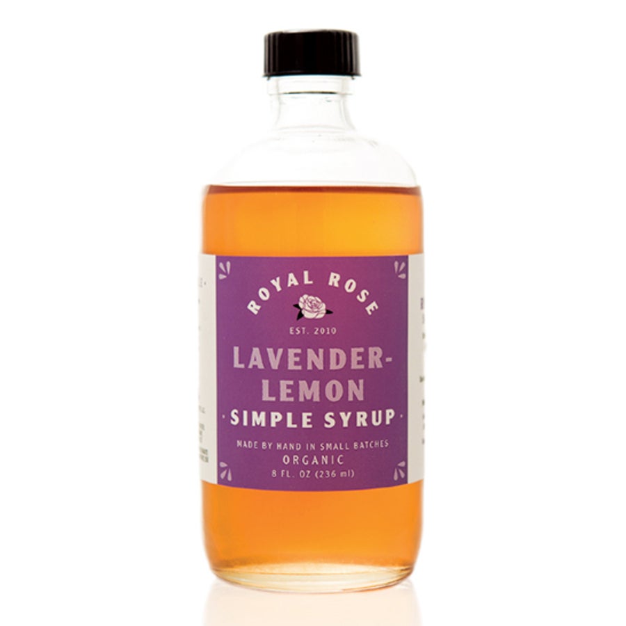 Syrup, Simple, Lavender Lemon,6 - 8 OUNCE
