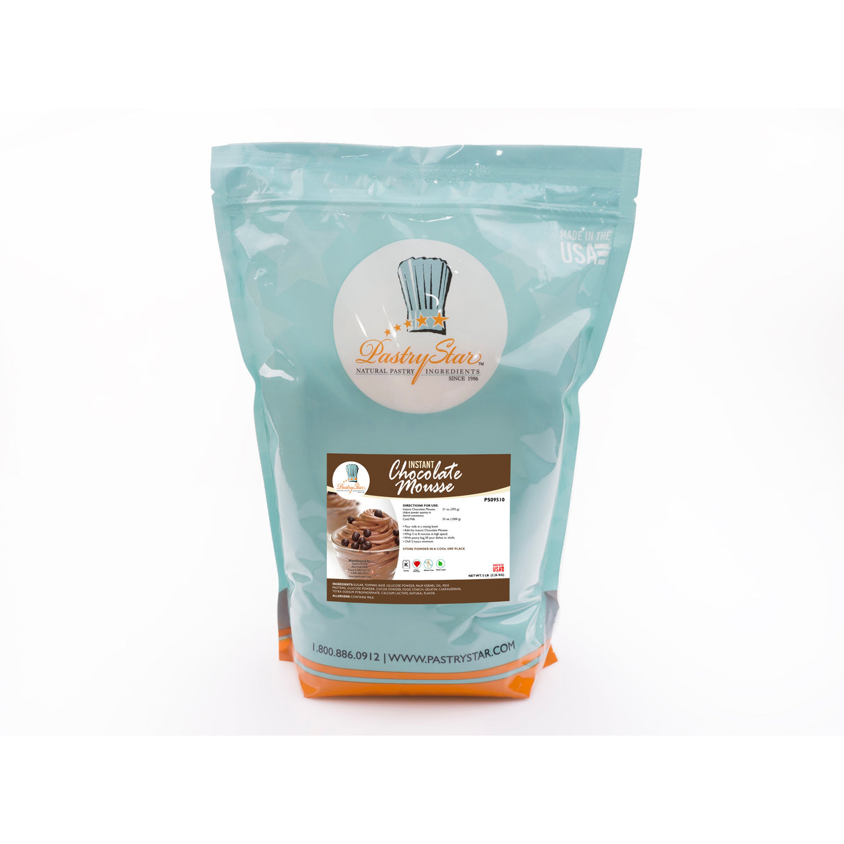 Mix, Mousse, Chocolate,2 - 5 POUND