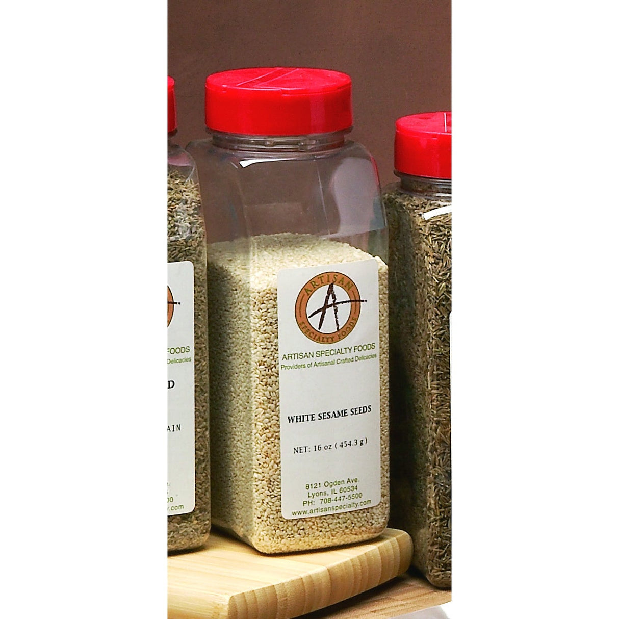 Sesame Seeds, White,1 - 14 OUNCE