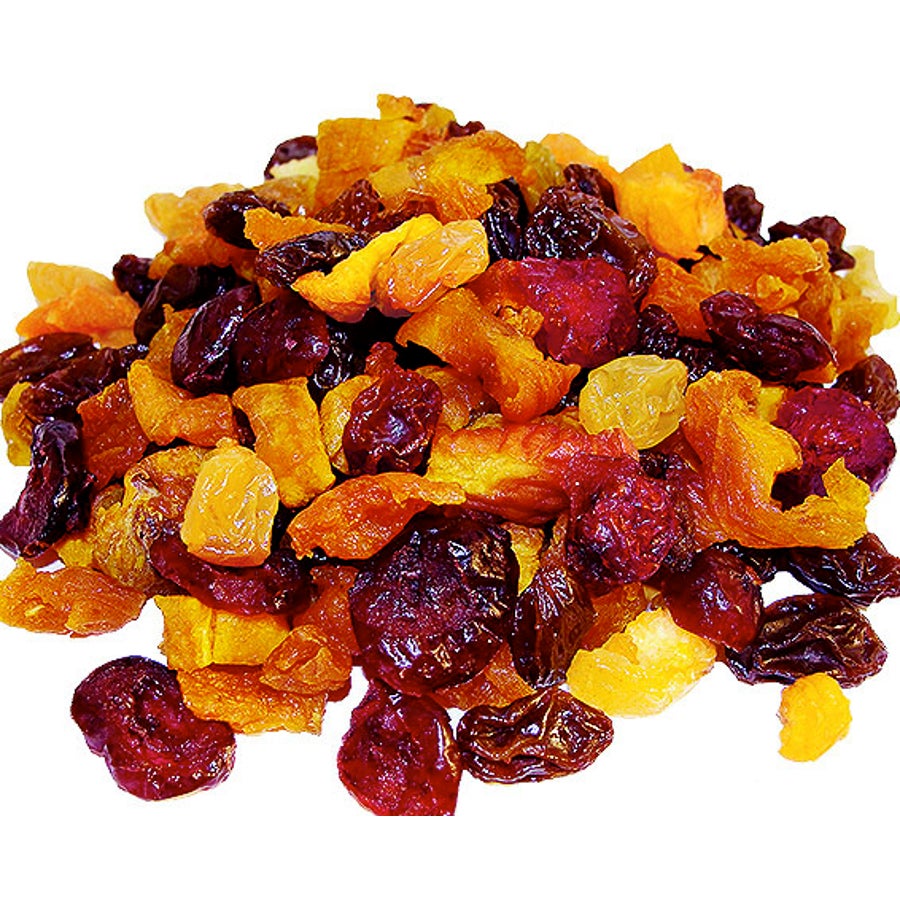 Medley, Baker's Fruit, Diced, with Apricots/Peaches/Nectarines/Raisins/Pears/Cranberries, Dried, Bulk,1 - 5 POUND