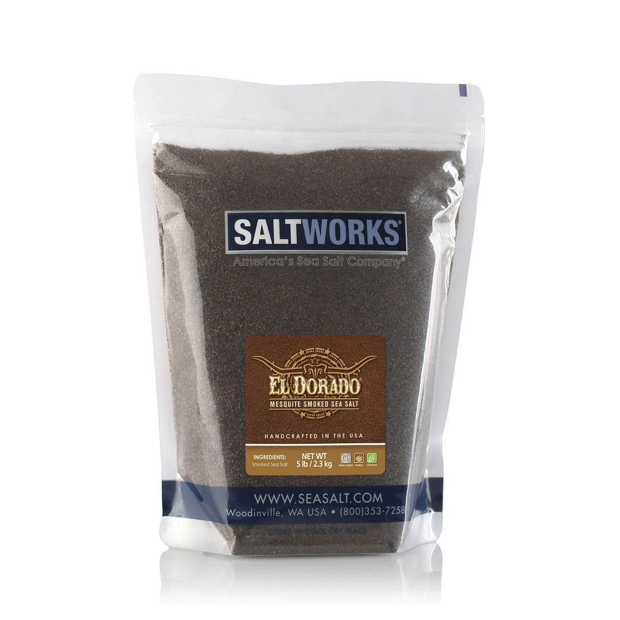 Salt, Sea, Mesquite Smoked,1 - 5 POUND
