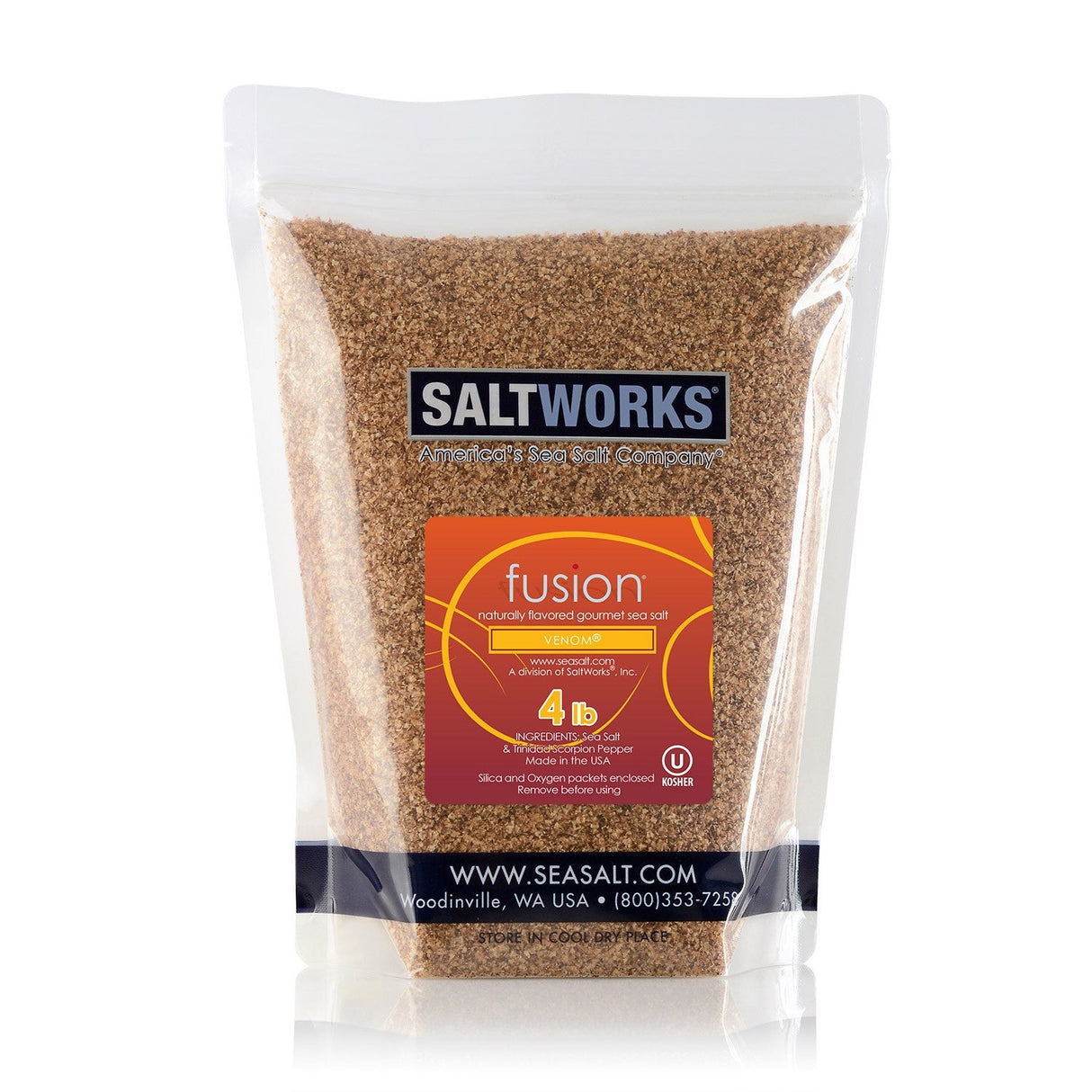 Salt, Sea, Trinidad Scorpion Pepper,1 - 4 POUND