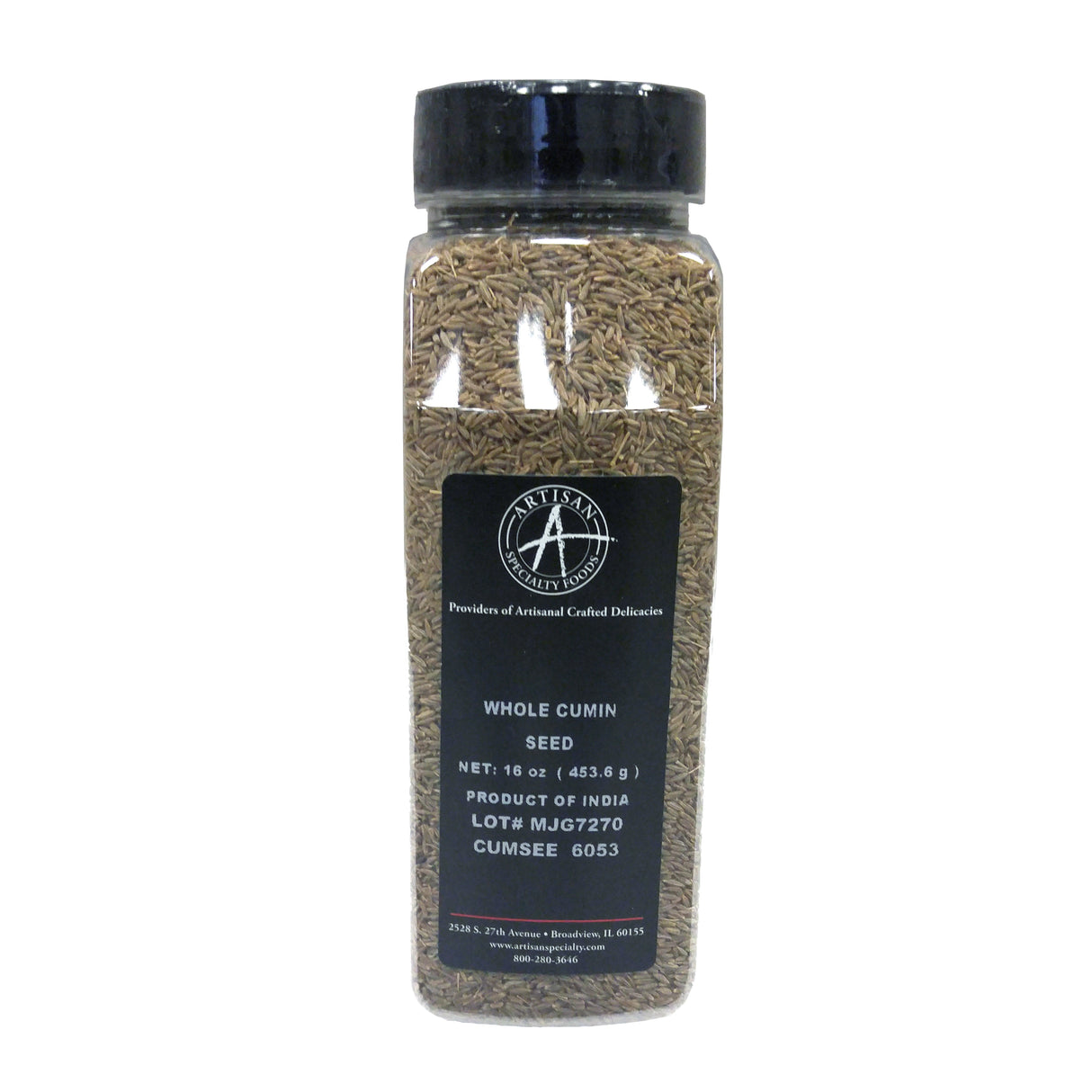 Spice, Cumin Seed, Whole,1 - 16 OUNCE