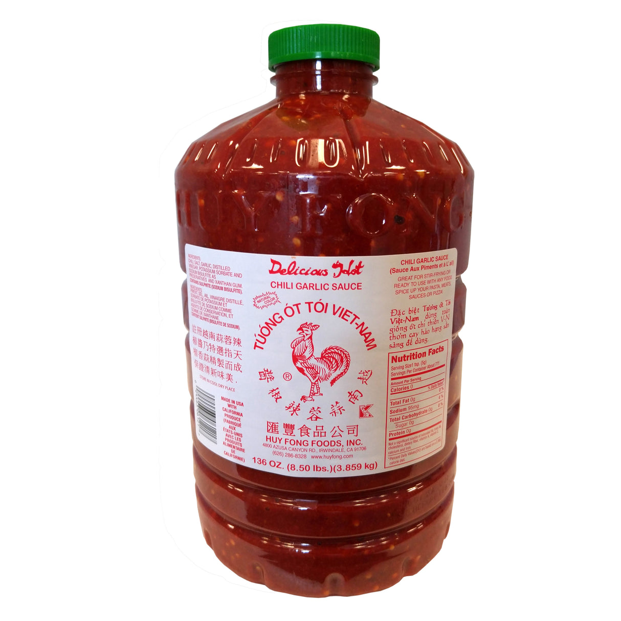 Sauce, Tuong Ot Toi Viet-Nam, Chili Garlic,1 - 8.5 POUND