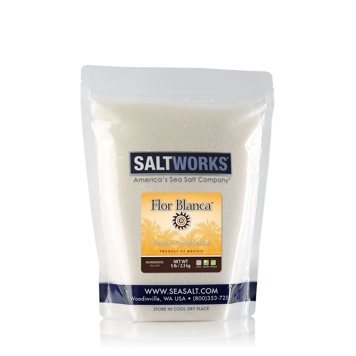 Salt, Sea, Flor Blanca,1 - 5 POUND