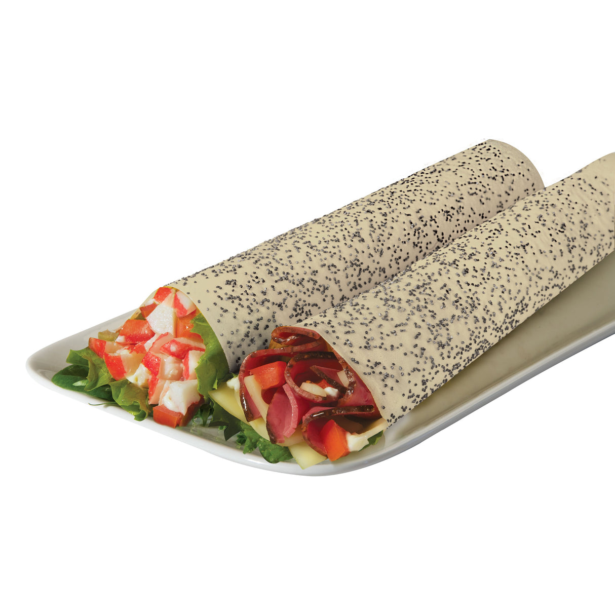 Wrappers, Soy, Poppy Seed,10 - 20 COUNT