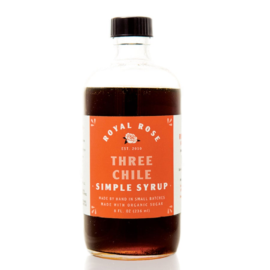 Syrup, Simple, Three Chili,6 - 8 OUNCE