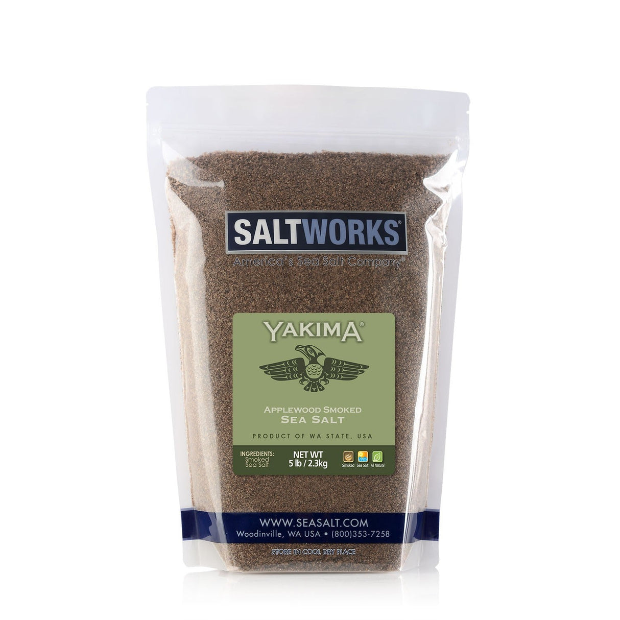 Salt, Sea, Yakima Applesmoked,1 - 5 POUND