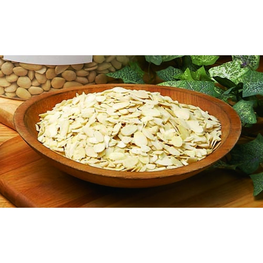 Almonds, Blanched, Sliced, Unsalted, Shelled,1 - 5 POUND