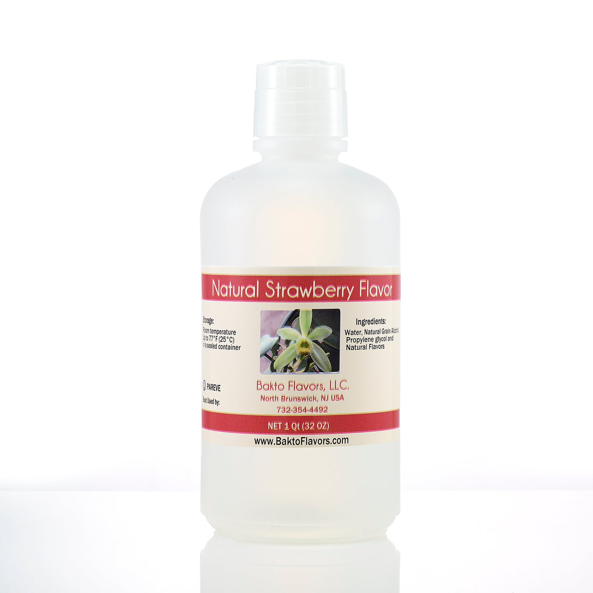Flavoring, Strawberry, Natural,1 - 1 QUART