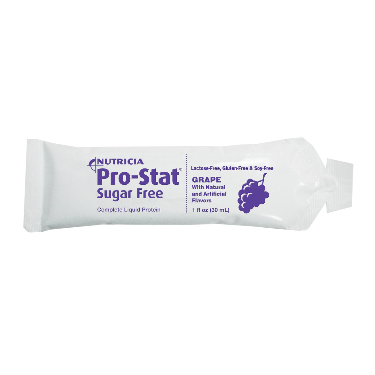 Supplement, Protein Drink, Sugar-Free, Grape, Single-Serve, Shelf-Stable, Packets, 1 Ounce,4 - 24 COUNT