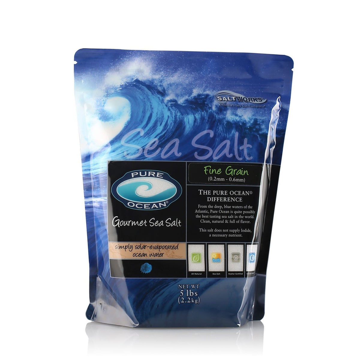 Salt, Sea, Fine,1 - 5 POUND