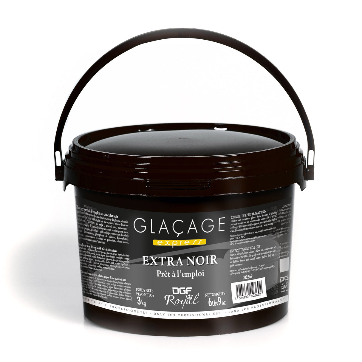 Icing, Dark Chocolate,1 - 6.6 POUND