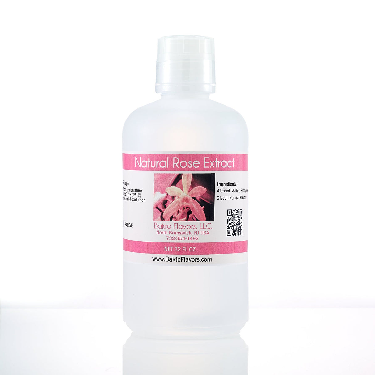 Flavoring, Rose, Natural,1 - 1 QUART