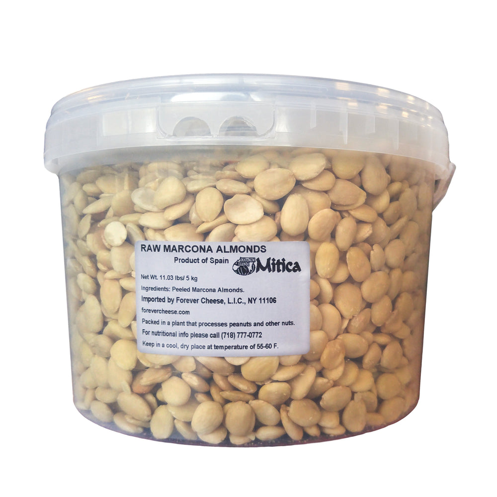 Almonds, Spanish Marcona, Unsalted, Shelled,1 - 11 POUND