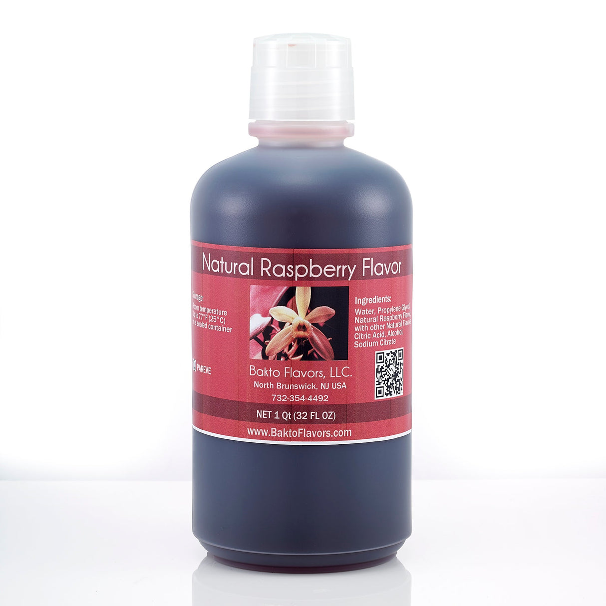 Flavoring, Raspberry, Natural,1 - 1 QUART