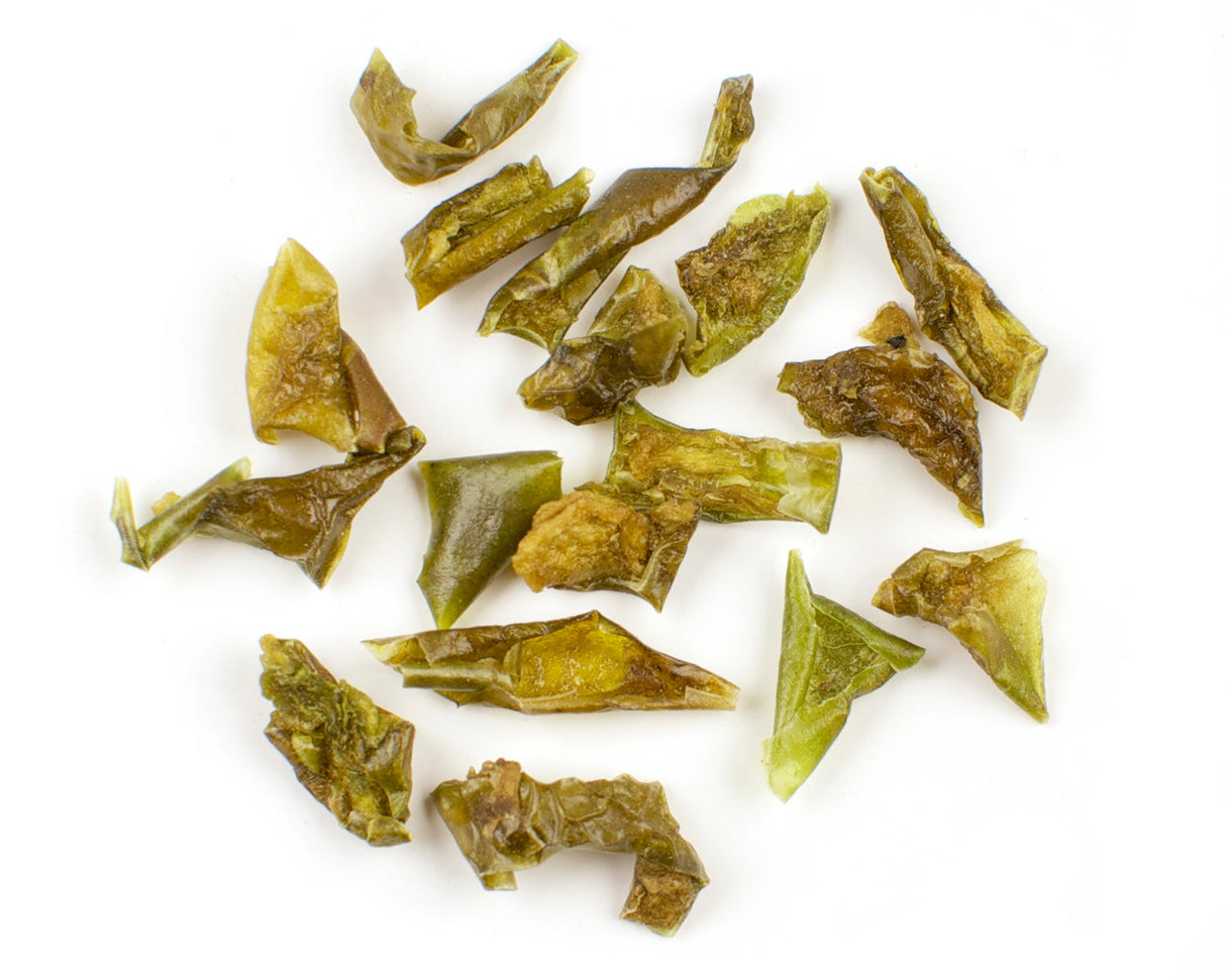 Peppers, Green Bell, 3/8 Inch Diced, Dried,1 - 25 POUND
