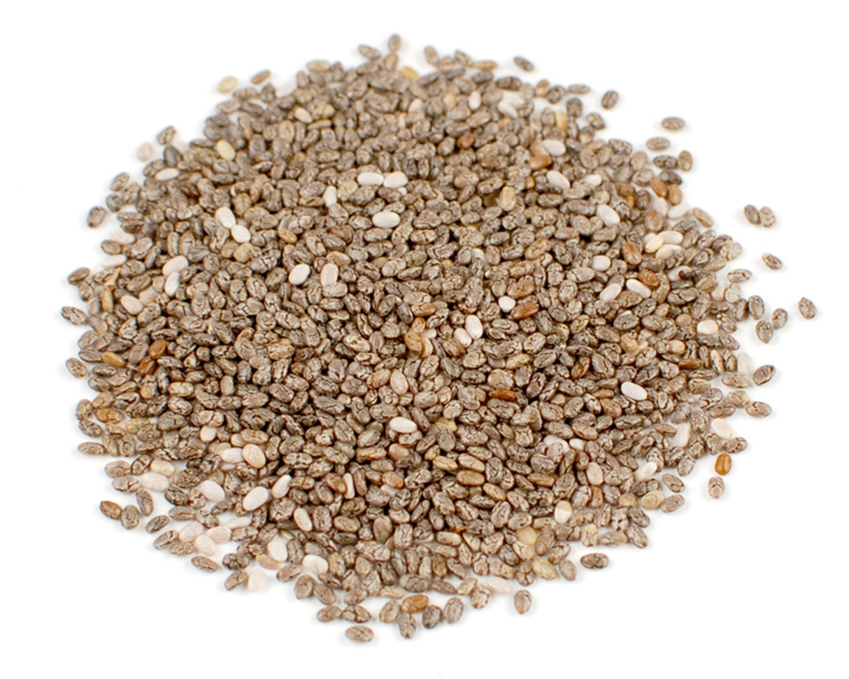 Chia Seeds, Black, Organic,1 - 25 POUND