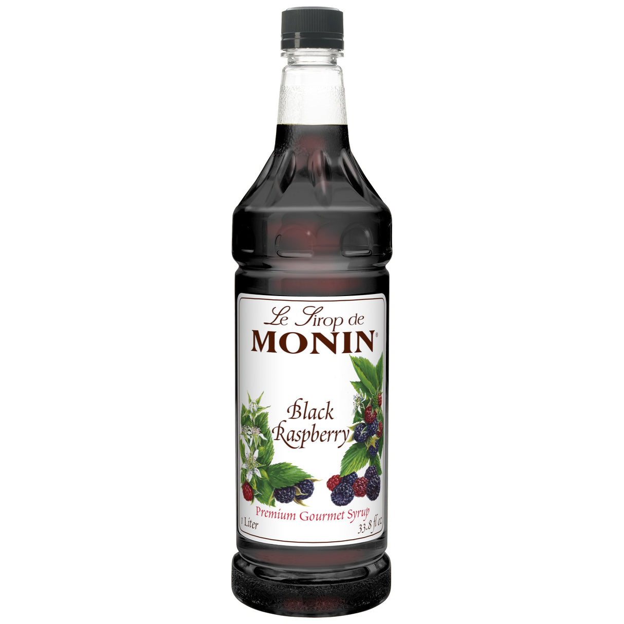 Beverage Syrup, Black Raspberry, Plastic,4 - 1 LITER