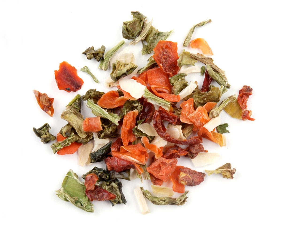 Vegetable Blend, Diced, Peppers/Onions/Carrots/Celery, Dried,1 - 25 POUND