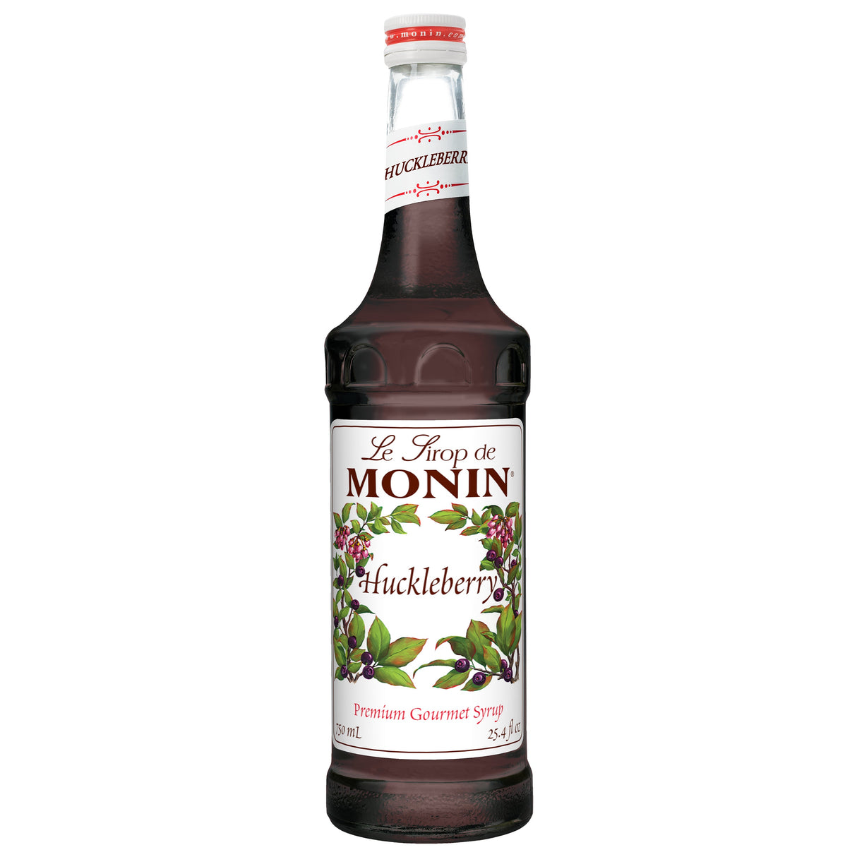 Beverage Syrup, Huckleberry, Glass,12 - 750 ML