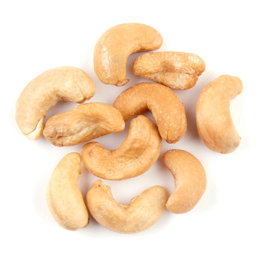 Cashews, Whole, Roasted & Salted,1 - 5 POUND