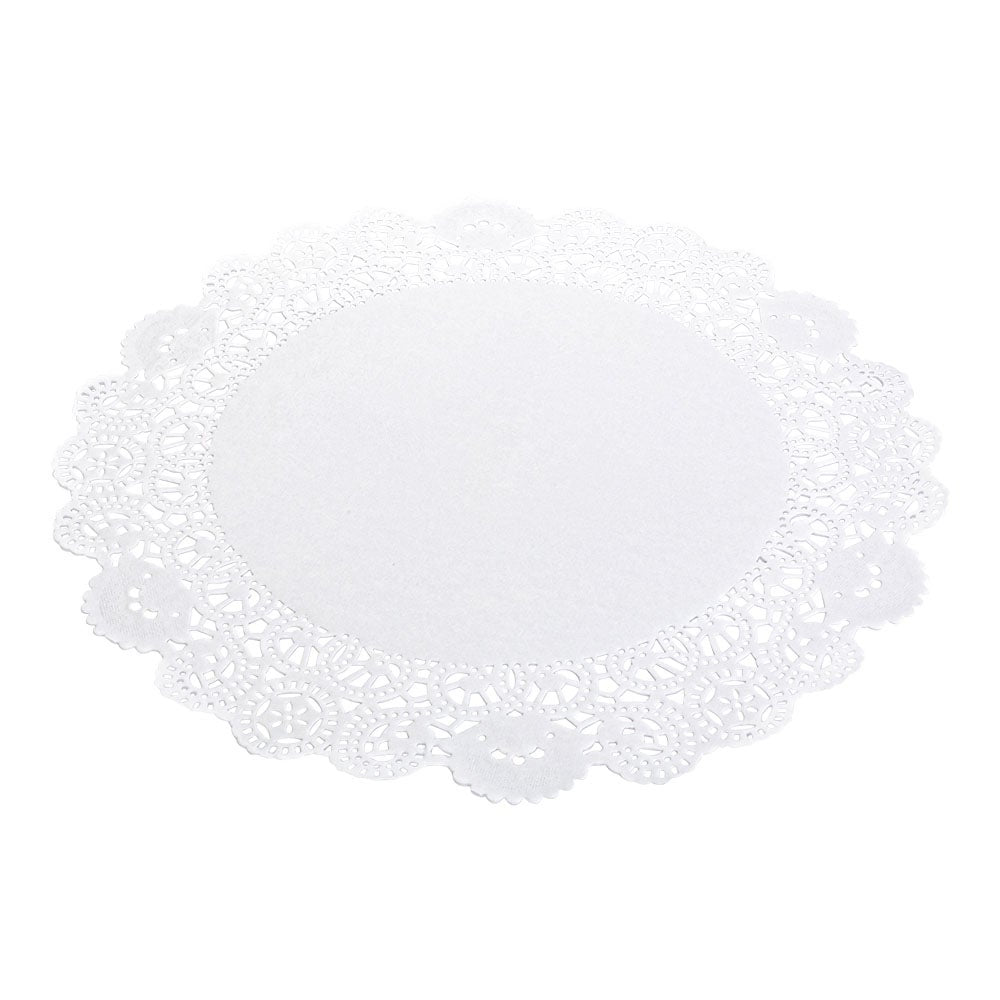 Doilies, Lace, 12 Inch, Paper, White,1 - 100 COUNT