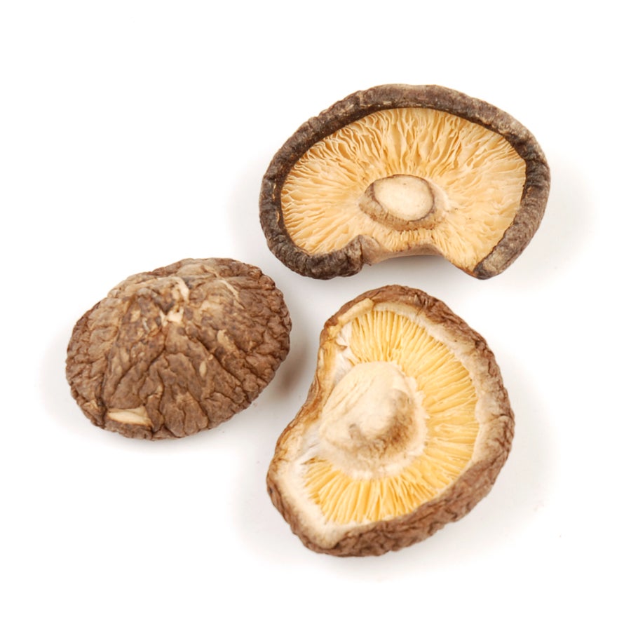 Mushrooms, Shiitake, Whole, Dried, Organic,1 - 16 OUNCE