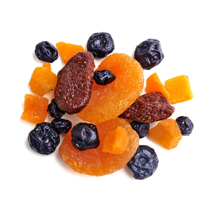 Fruit Blend, Health Club, Strawberries/Mangoes/Blueberries/Apricots, Dried,1 - 5 POUND