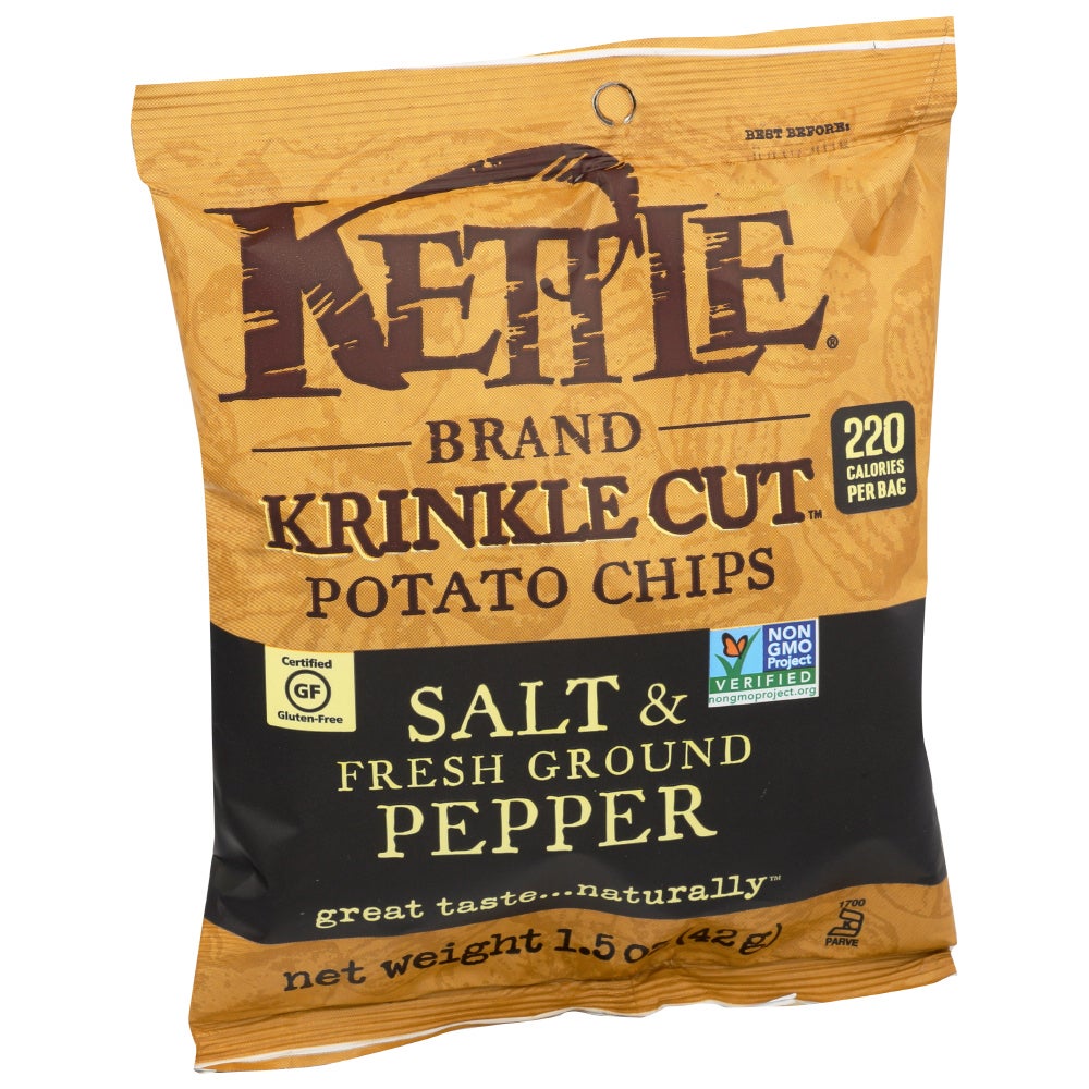 Chips, Potato, Sea Salt & Pepper,24 - 1.5 OUNCE