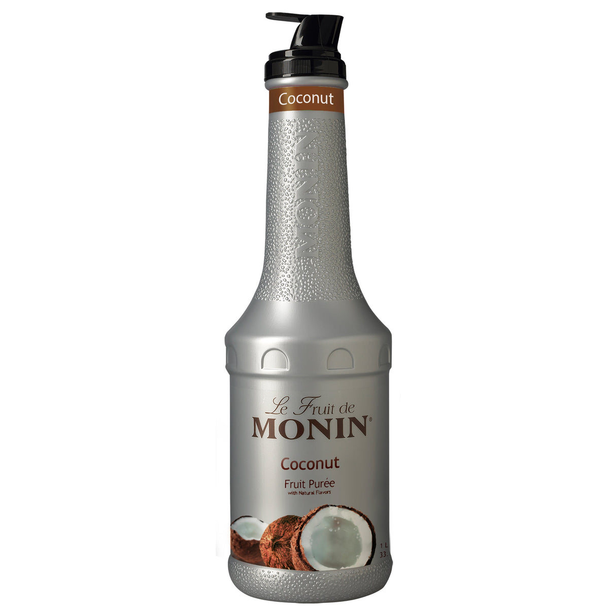 Beverage Syrup, Puree Coconut, Plastic,4 - 1 LITER