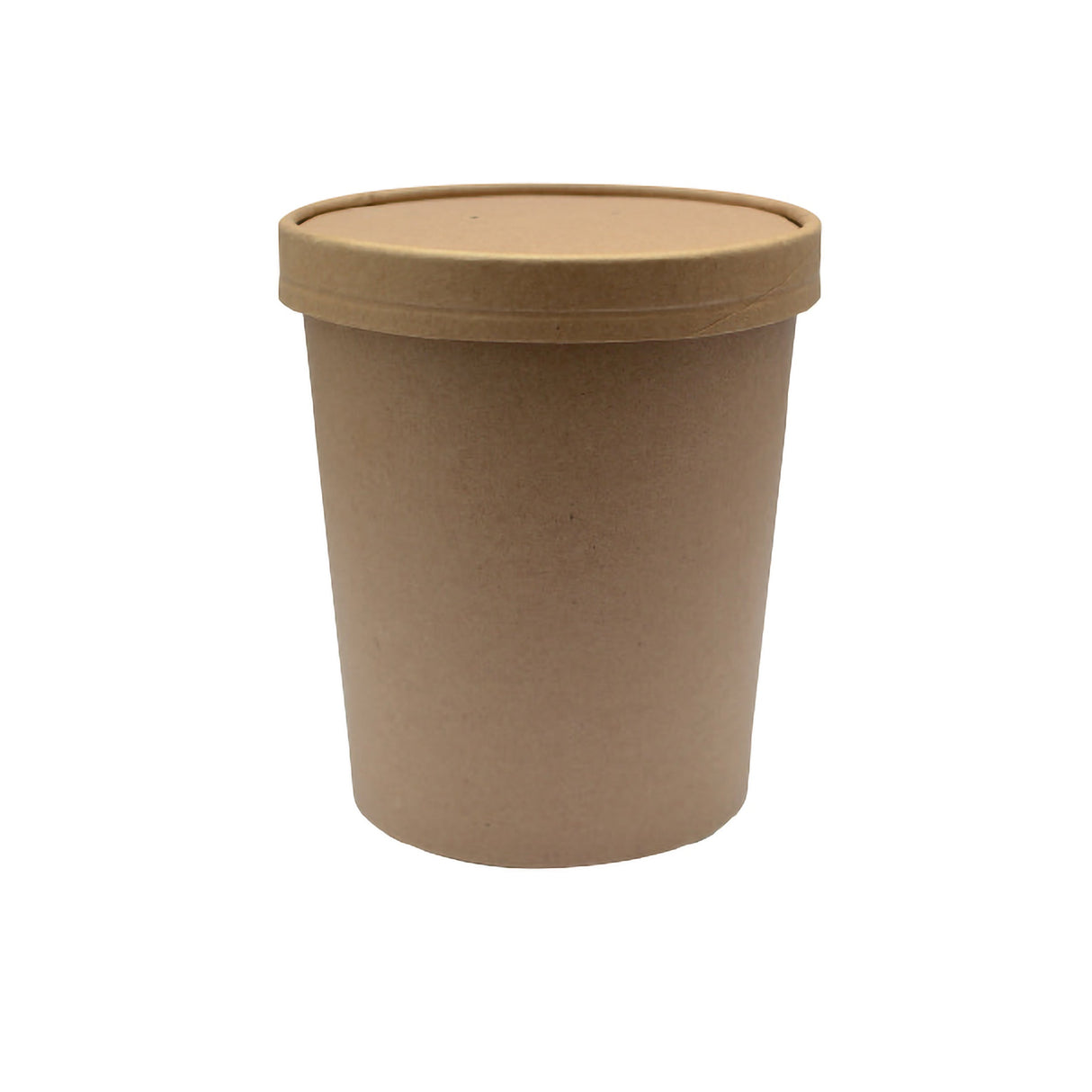 Cups, Soup, 18 Ounce, Paper, Kraft, Round, with Vented Lid, 18 Ounce,10 - 25 COUNT
