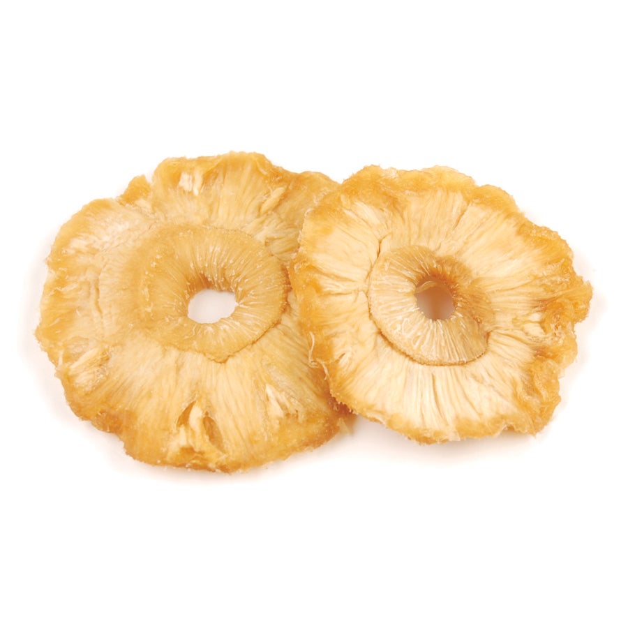 Pineapple Rings, Unsweetened, Dried,1 - 5 POUND